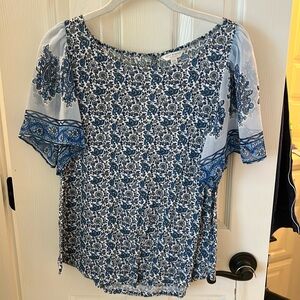 Lucky brand blouse M